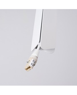 Lampa wisząca PRYSM 1 biała Sollux SL.1397