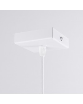 Lampa wisząca PRYSM 1 biała Sollux SL.1397