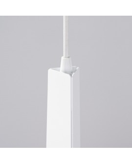 Lampa wisząca PRYSM 1 biała Sollux SL.1397