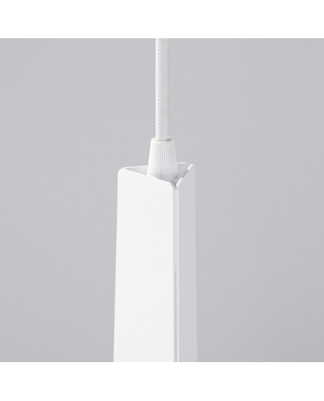 Lampa wisząca PRYSM 1 biała Sollux SL.1397