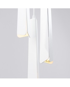 Lampa wisząca PRYSM 3P biała Sollux SL.1398