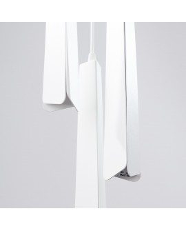 Lampa wisząca PRYSM 3P biała Sollux SL.1398