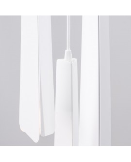 Lampa wisząca PRYSM 3P biała Sollux SL.1398