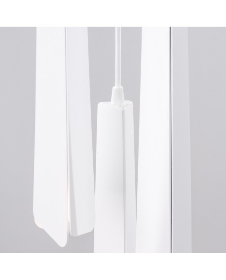 Lampa wisząca PRYSM 3P biała Sollux SL.1398