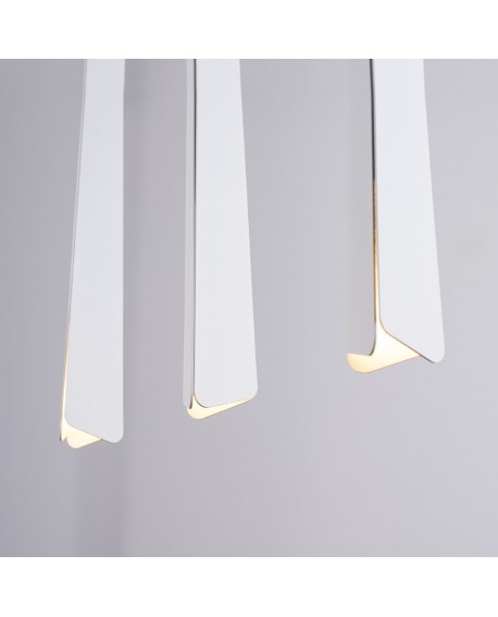 Lampa wisząca PRYSM 3L biała Sollux SL.1399