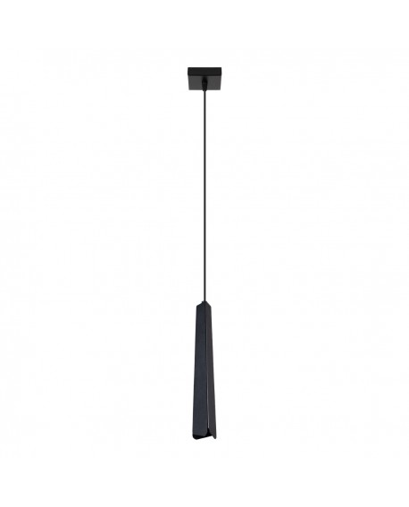 Lampa wisząca PRYSM 1 czarna Sollux SL.1400