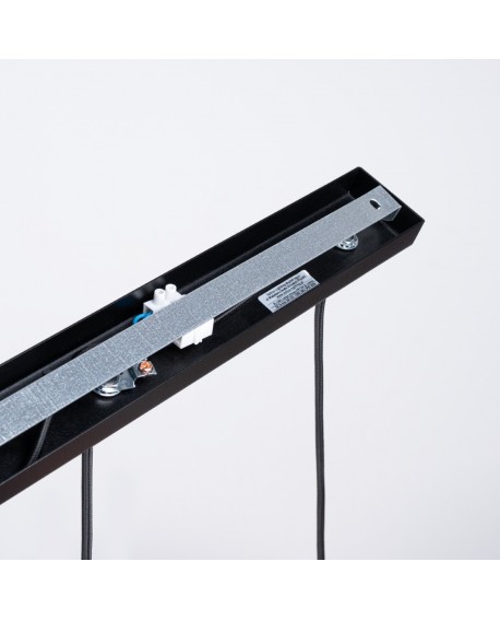 Lampa wisząca PRYSM 3L czarna Sollux SL.1402