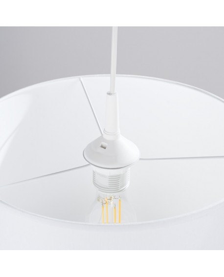 Lampa wisząca NOVA 30 biała Sollux SL.1403