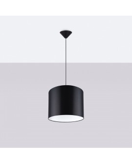 Lampa wisząca NOVA 30 czarna Sollux SL.1405