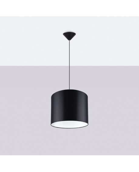 Lampa wisząca NOVA 30 czarna Sollux SL.1405