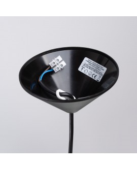 Lampa wisząca NOVA 30 czarna Sollux SL.1405