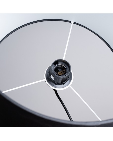 Lampa wisząca NOVA 30 czarna Sollux SL.1405