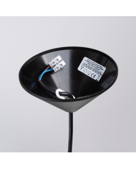 Lampa wisząca NOVA 40 czarna Sollux SL.1406