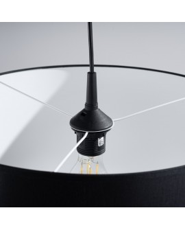 Lampa wisząca NOVA 40 czarna Sollux SL.1406