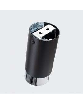 Plafon NERO 12,5 czarny/chrom Sollux SL.1408