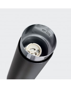 Plafon NERO 12,5 czarny/chrom Sollux SL.1408