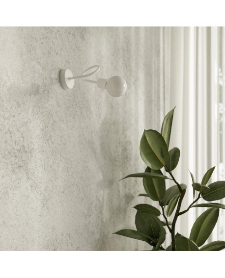 Żyrandol LOOP 5 biały Sollux SL.1432