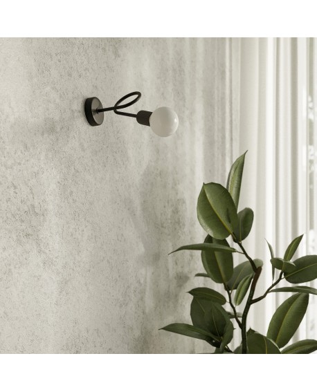 Żyrandol LOOP 5 czarny Sollux SL.1435