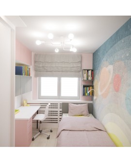 Żyrandol VECTOR 8 biały Sollux SL.1444