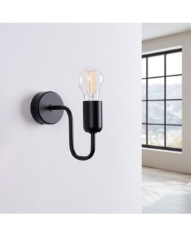 Kinkiet VECTOR czarny Sollux SL.1445