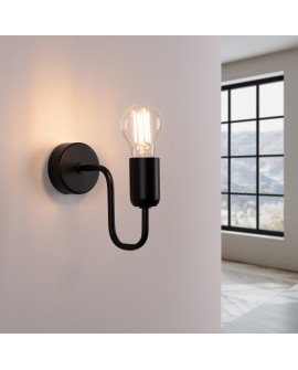 Kinkiet VECTOR czarny Sollux SL.1445