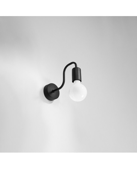 Kinkiet VECTOR czarny Sollux SL.1445