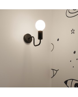 Kinkiet VECTOR czarny Sollux SL.1445