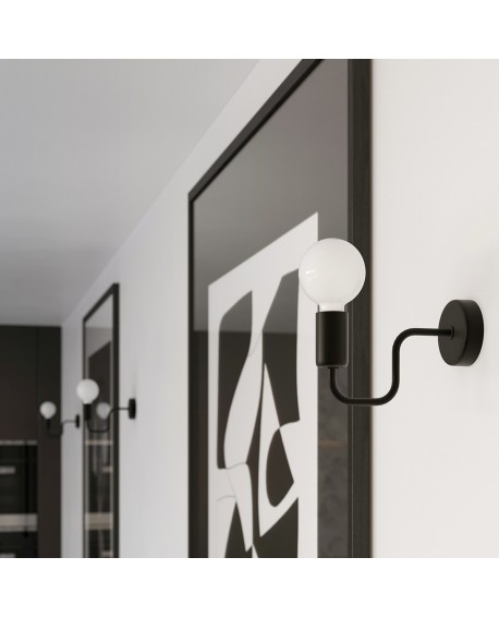 Żyrandol VECTOR 6 czarny Sollux SL.1447