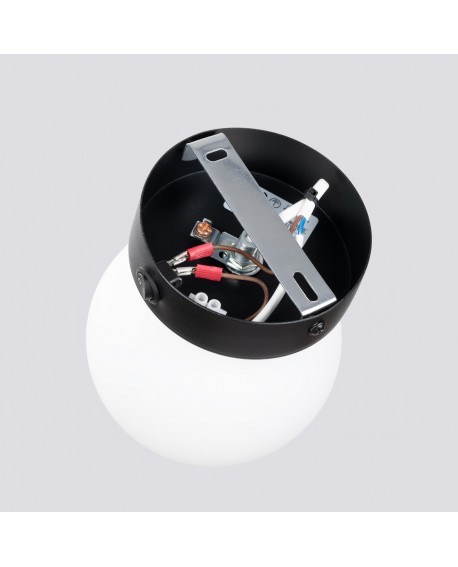 Kinkiet YOLI 1 czarny Sollux SL.1461