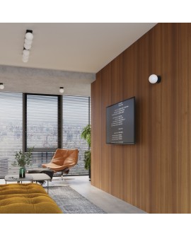 Kinkiet YOLI 1 czarny Sollux SL.1461