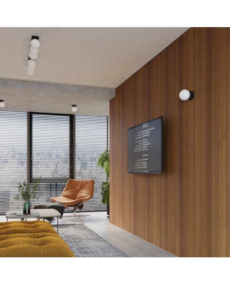 Kinkiet YOLI 1 czarny Sollux SL.1461