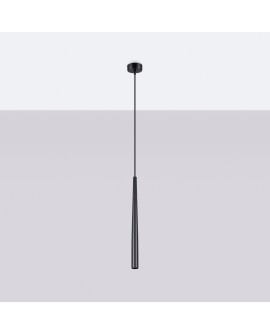 Lampa wisząca BLISS 1 czarna Sollux SL.1462