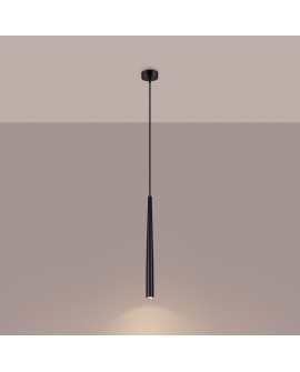 Lampa wisząca BLISS 1 czarna Sollux SL.1462