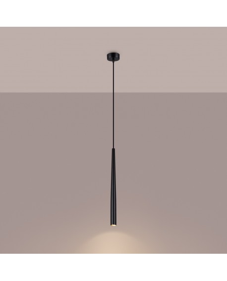 Lampa wisząca BLISS 1 czarna Sollux SL.1462