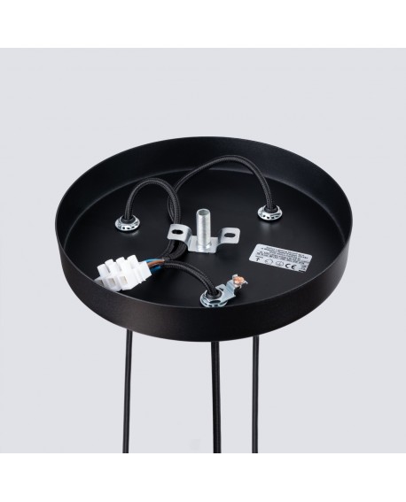 Lampa wisząca BLISS 3P czarna Sollux SL.1463
