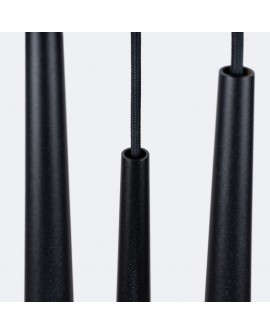 Lampa wisząca BLISS 3P czarna Sollux SL.1463