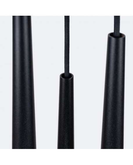 Lampa wisząca BLISS 3P czarna Sollux SL.1463