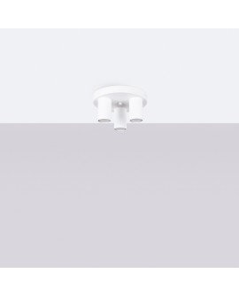 Plafon LAGOS 3P biały Sollux SL.1464