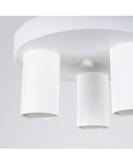 Plafon LAGOS 3P biały Sollux SL.1464