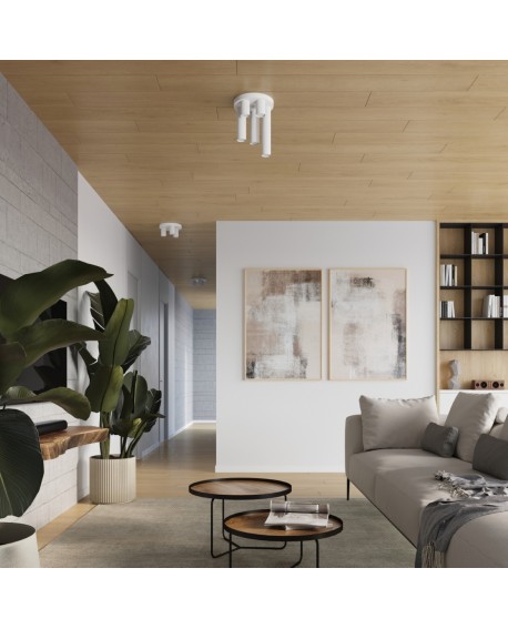 Plafon LAGOS 3P biały Sollux SL.1464