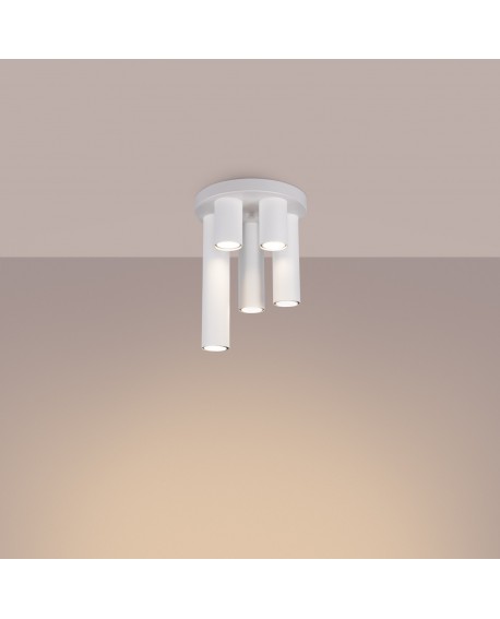 Plafon LAGOS 5P biały Sollux SL.1465