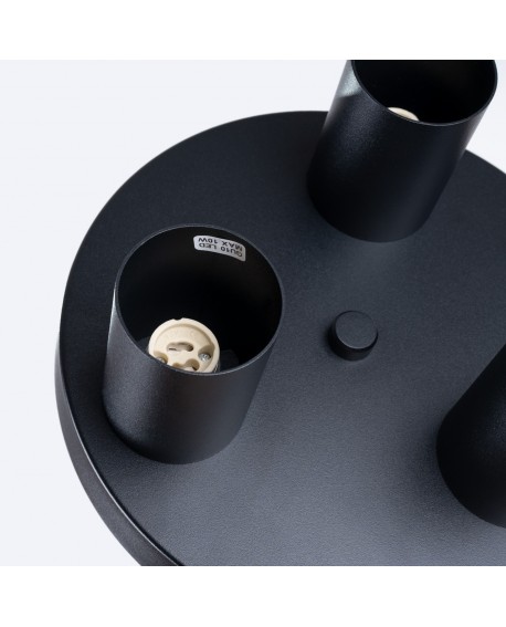 Plafon LAGOS 3P czarny Sollux SL.1466