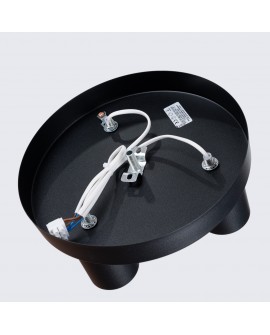 Plafon LAGOS 3P czarny Sollux SL.1466