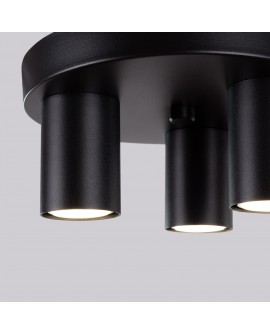 Plafon LAGOS 3P czarny Sollux SL.1466