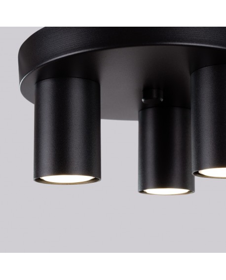 Plafon LAGOS 3P czarny Sollux SL.1466