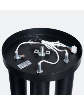 Plafon LAGOS 5P czarny Sollux SL.1467