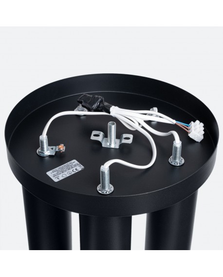 Plafon LAGOS 5P czarny Sollux SL.1467