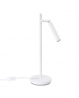 Lampa biurkowa PASTELO biała Sollux SL.1468