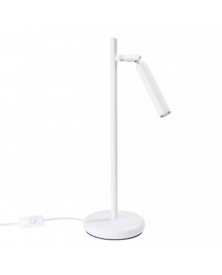 Lampa biurkowa PASTELO biała Sollux SL.1468