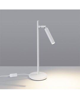 Lampa biurkowa PASTELO biała Sollux SL.1468